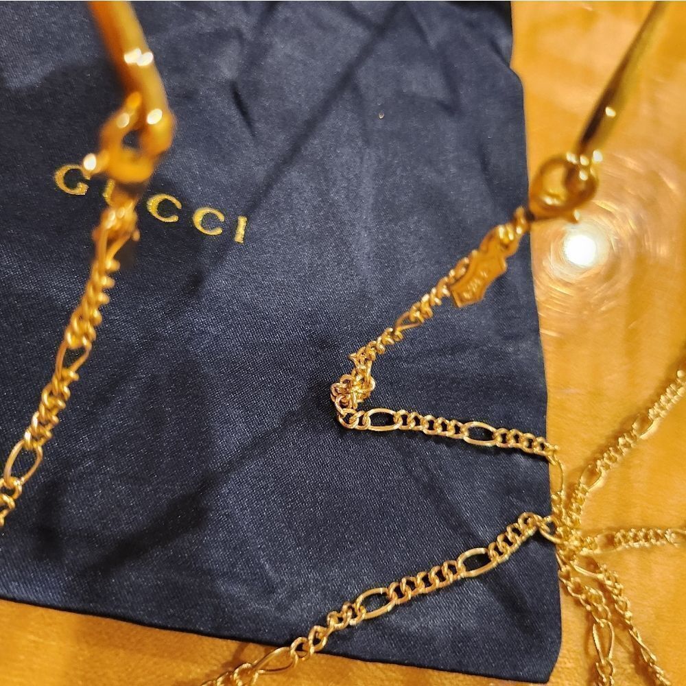 Gucci Gold Sunglasses - Picture 3 of 7